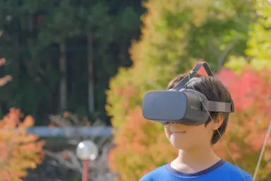 えひめの自然公園VR体験コーナー