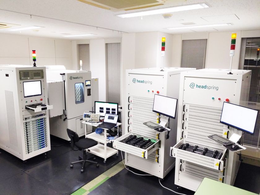 ヘッドスプリング HS PowerDevice Lab HIBIKINOが
本格稼働当初計画の評価設備4種類の導入を完了