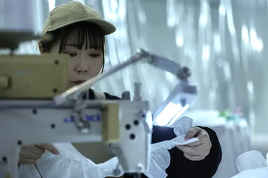 卓越した技術を持つ縫製職人