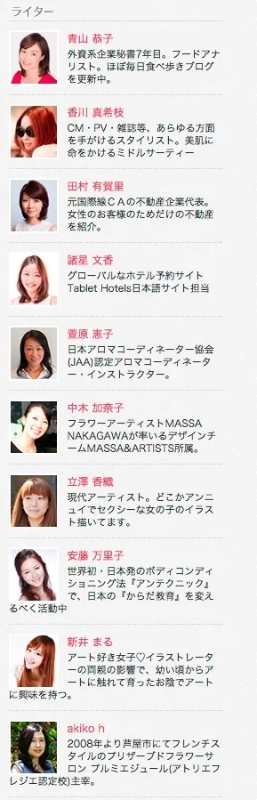 美伝子Labライター1