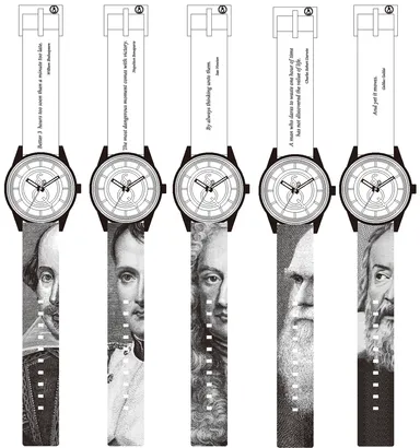 「偉人のポートレート」がテーマのコレクション　5種