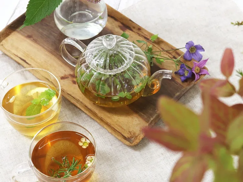和のハーブティー店 お花茶