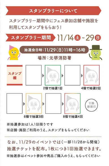 スタンプラリー説明