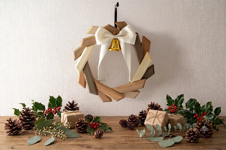 寄木のリース~クリスマス~