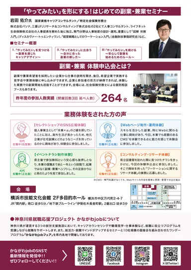 副業人材が多数参加するイベント