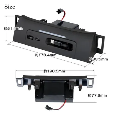 MAXWIN K-USB03-ALP40 製品仕様(サイズ)