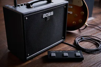 『KATANA-25』フットスイッチ「FS-1-WL」との組み合わせ