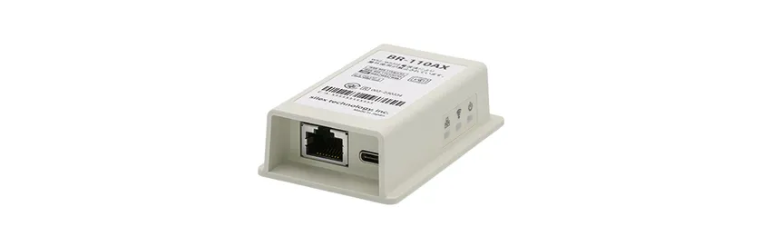 Wi-Fi 6対応 小型・省電力ワイヤレスブリッジ「BR-110AX」