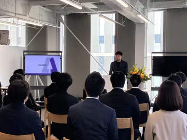 浅野代表の挨拶