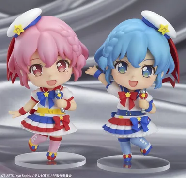 「ねんどろいどこ～で レオナ・ウェスト」「ねんどろいどこ～で ドロシー・ウェスト」画像