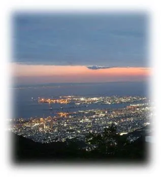 天覧台からの夕景