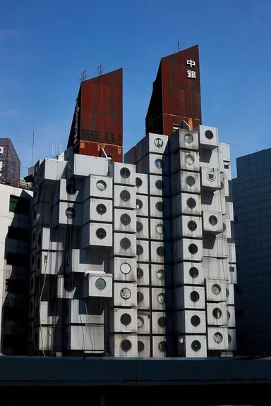 中銀カプセルタワービル