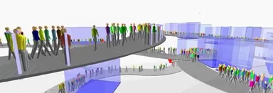 博覧会のシミュレーション