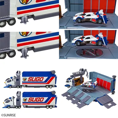 サイバーフォーミュラコレクションDX スゴウレガード10V5000(3)