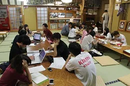 昨年のグループワークの様子