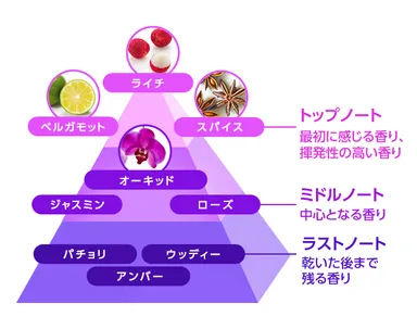 香りのピラミット