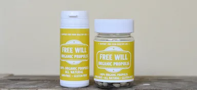 オーガニックプロポリス100％使用のサプリメント