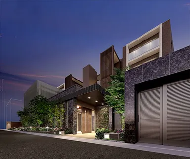 ジオ西宮北口 クラウンズ　外観完成予想図