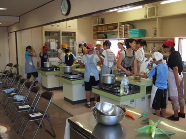 お母さん達も頑張ります！