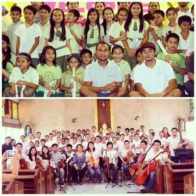 一周年にリコーダーを寄付