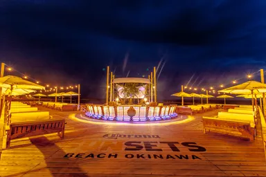 BEACH BAR　ライトアップ 1