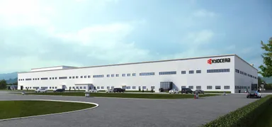 新工場の完成予想図