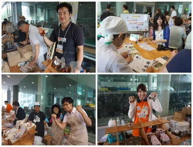 きのこ生産者さん達