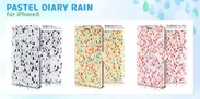 iPhone6 Pastel Diary Rainシリーズ