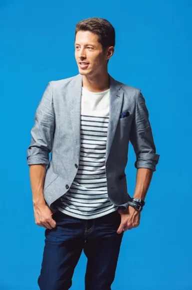 真夏のシャツジャケット