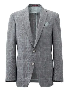 グレンチェック・シャツジャケット