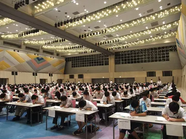 数学甲子園2014 予選の様子