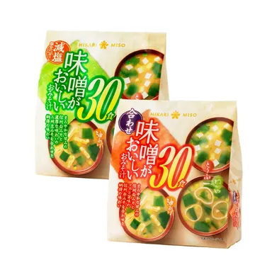 「味噌がおいしいおみそ汁」シリーズ　2種