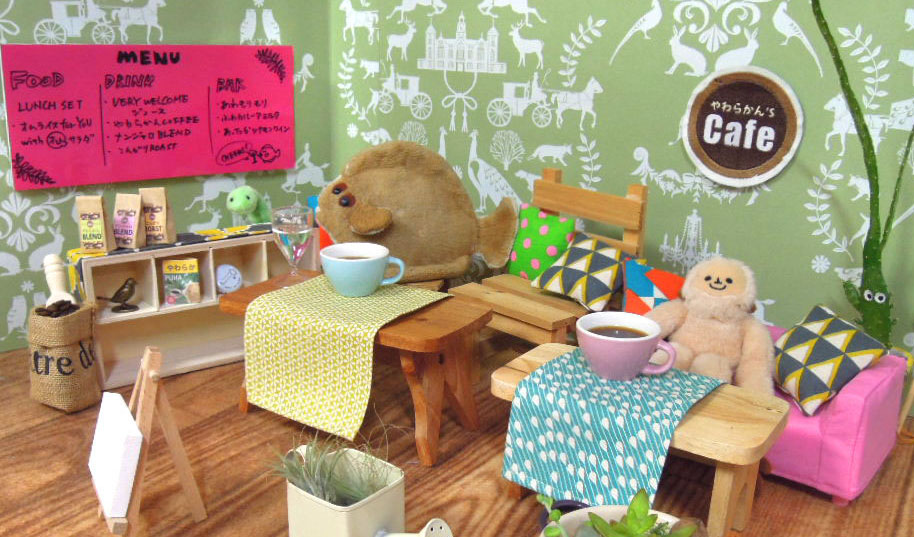 ぬいぐるみがおもてなしする、ぬいぐるみ専用カフェ7月28日にサービス