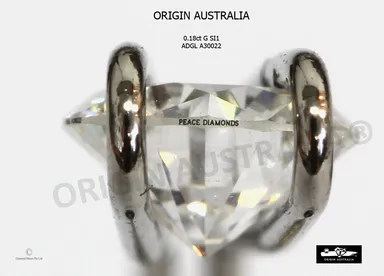 4C＋FT基準で評価されるダイヤモンドの例