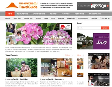 富士・箱根・伊豆の魅力を外国人にアイドルが紹介