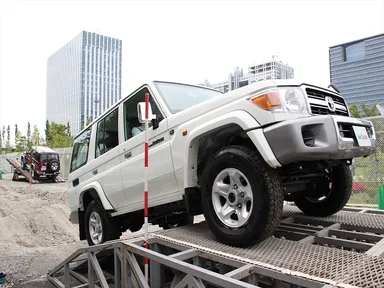 オフロード同乗試乗