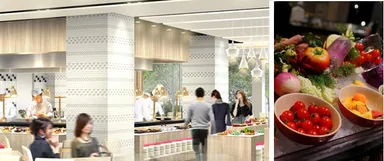 穏やかなイメージの店内