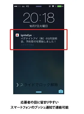 サービスイメージ(プッシュ通知)