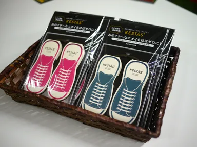 「KESTAS＋ for shoes」ディスプレイ例