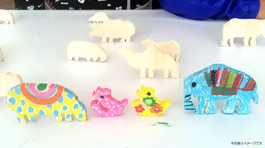 ふしぎな動物ぬりえ イメージ