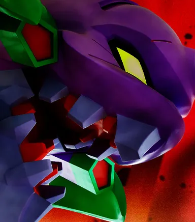 巨大初号機頭部が汐留に登場