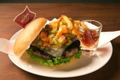 お江戸かき揚げバーガー