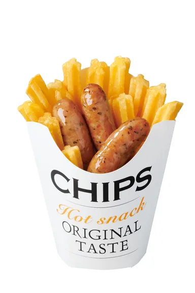 ペッパーソーセージ＆チップス