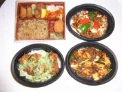 中国名人料理『お弁当』4種