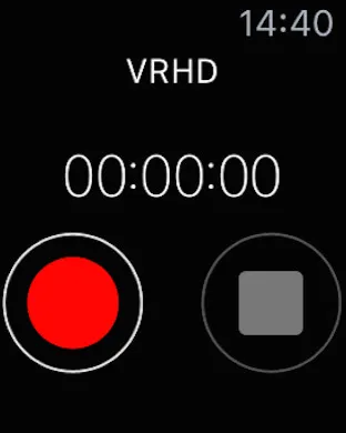 Voice Recorder HD　Apple Watch画面