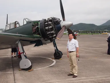 エンジン始動テスト風景2