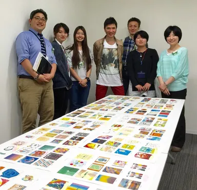 ジャケットデザイン選考会の様子2