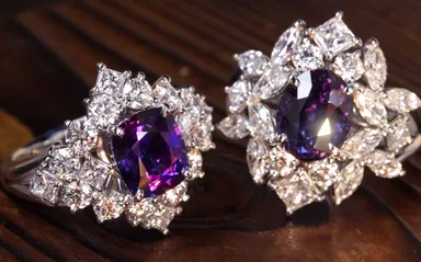 非加熱バイカラー・CCサファイア