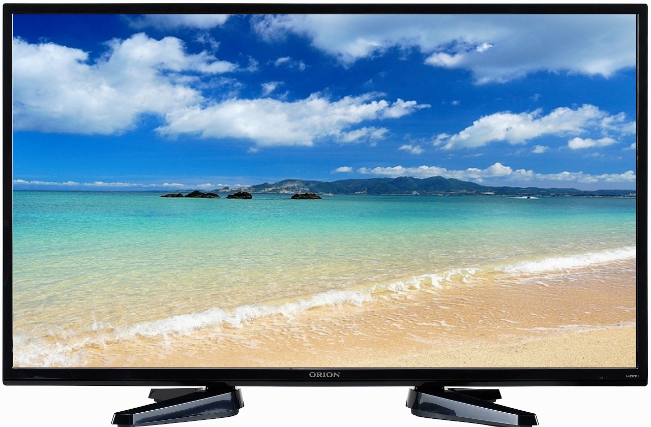 ORION『和紙技術を応用した高音質スピーカー搭載液晶テレビ』を発売