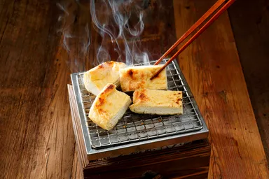 昔揚げの炙り焼き